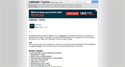 Desktop Screenshot of lattexter.nu