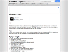 Tablet Screenshot of lattexter.nu